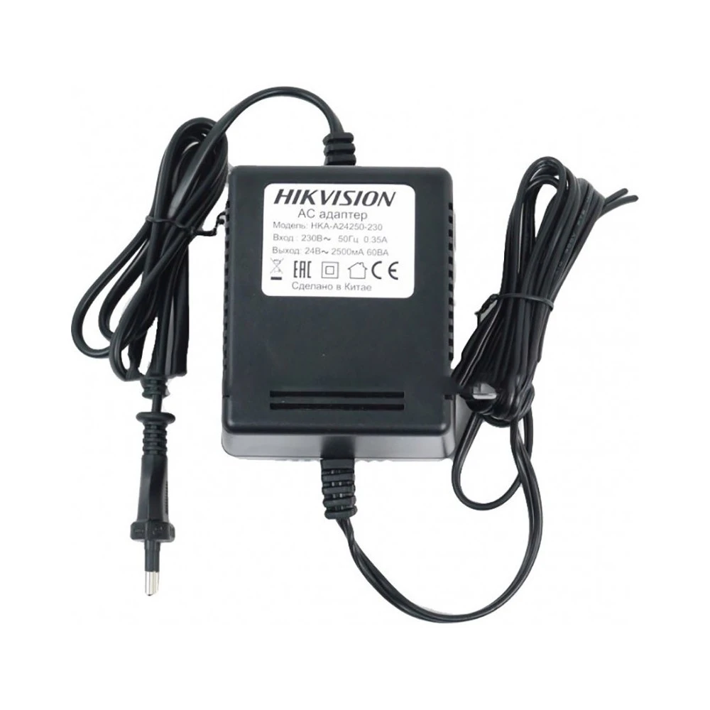 Fuente De Poder AC24V/2.5A HKA-A24250-230 Hikvision