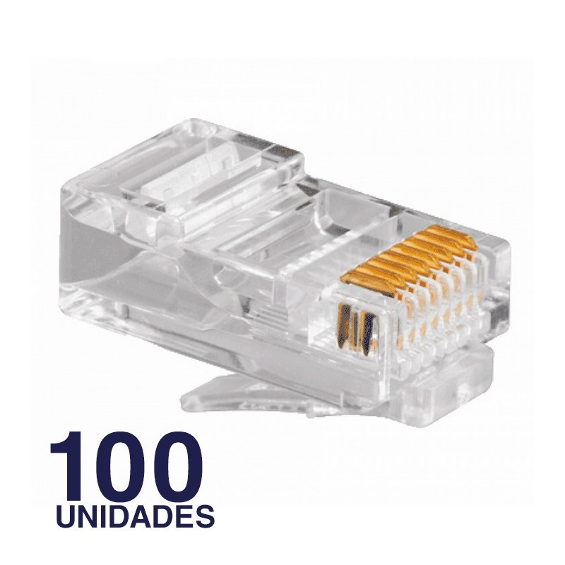 CONECTOR MACHO RJ45 CAT6 BDN (100U) BDN-KC100CRM6