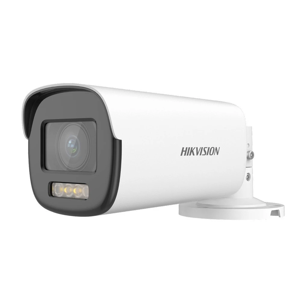 Cámara Bullet TVI 2MP ColorVu Varifocal IR40m DS-2CE19DF8T-AZE 2.8-12mm Hikvision